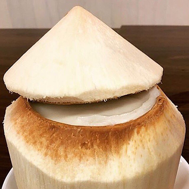 Open for #happiness! 🍮😋 #JunNjan #dessert #Coconut #Pudding #sweet.