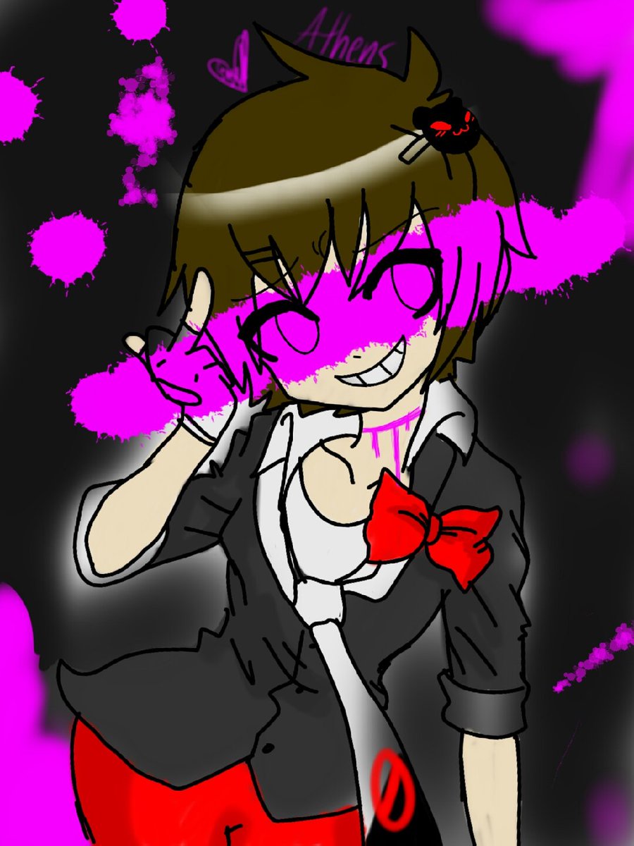AthensPride's tweet photo. @simonhds90 I regret nothing 

Drew this kawaii dork as Junko Enoshima and I don't regret an ounce of it. DESPAIR https://t.co/bCSqA4m4BM