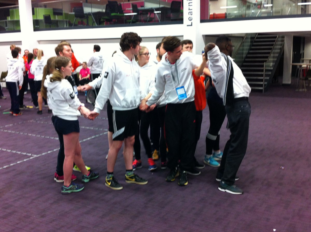 YouthSportTrust's tweet photo. Serious flexibility required for this game! #TalentCamp https://t.co/yTeLSLVD6M