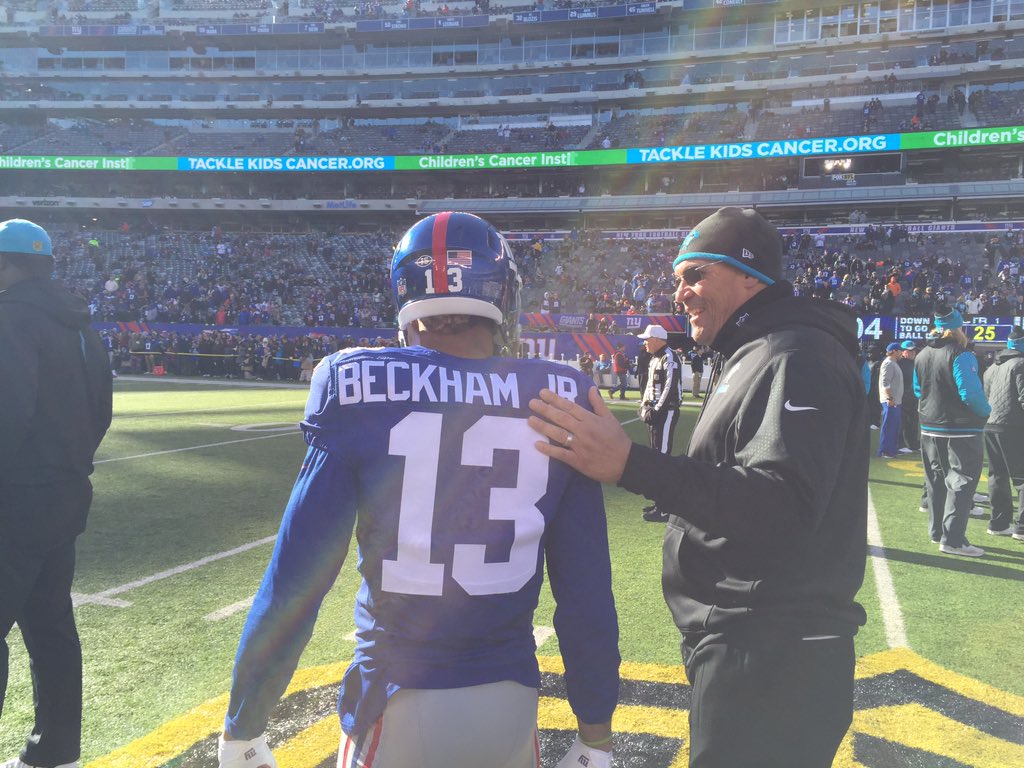 Giants's tweet photo. Respect #CARvsNYG 🏈 https://t.co/MKhqFPSOE3