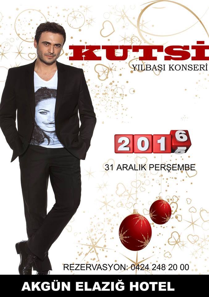 KutsiFanHaber's tweet photo. 2016' yı Elazığ Akgün Hotel'de karşılıyoruz @OfficialKutsi https://t.co/Fu5zWXilza