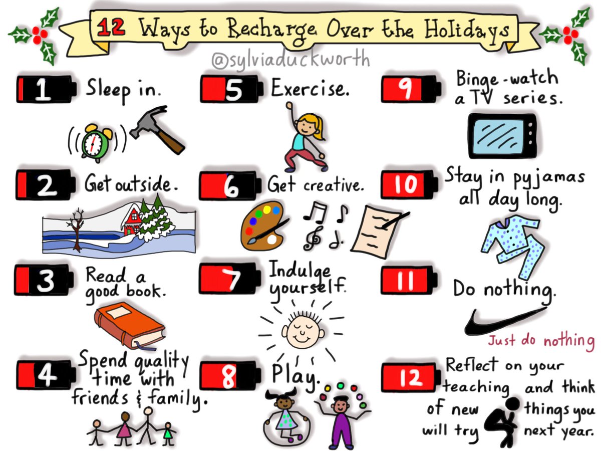 MindShiftKQED's tweet image. Take care of yourselves over the winter break and have some fun! via @sylviaduckworth #edchat #teaching