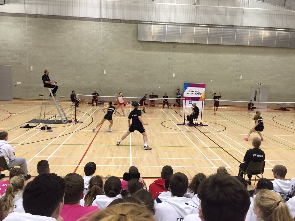 Joshwaddingham's tweet photo. What a quality Live Lab about badminton!Great session which had loads of info+engaging! #TalentCamp @YouthSportTrust https://t.co/BJF0vQr3lq