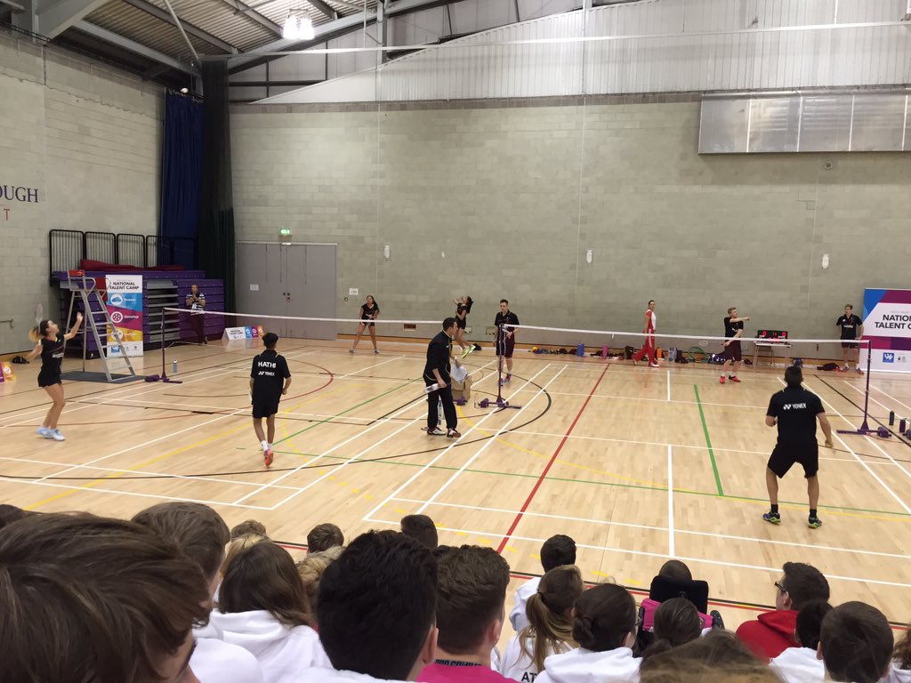 Joshwaddingham's tweet photo. What a quality Live Lab about badminton!Great session which had loads of info+engaging! #TalentCamp @YouthSportTrust https://t.co/BJF0vQr3lq