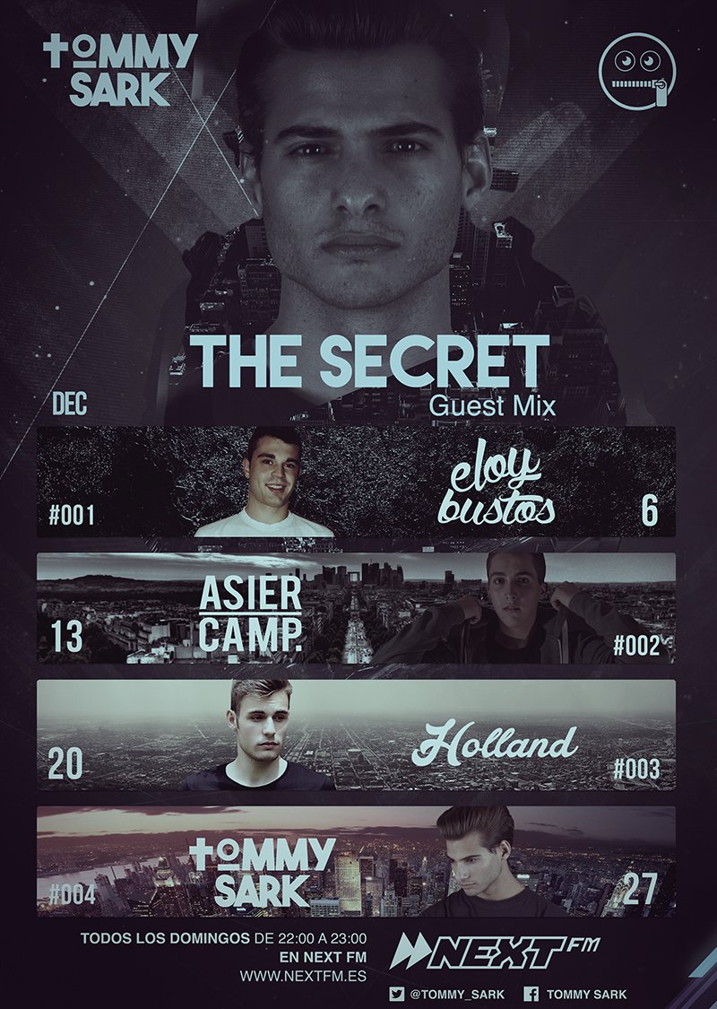 NextFMradio's tweet photo. ¡No te puedas la sesión de Javier Holland, esta noche a las 22:00h! @TOMMY_SARK Sintoníza Next #TheSecret https://t.co/mx2LkNXNCU