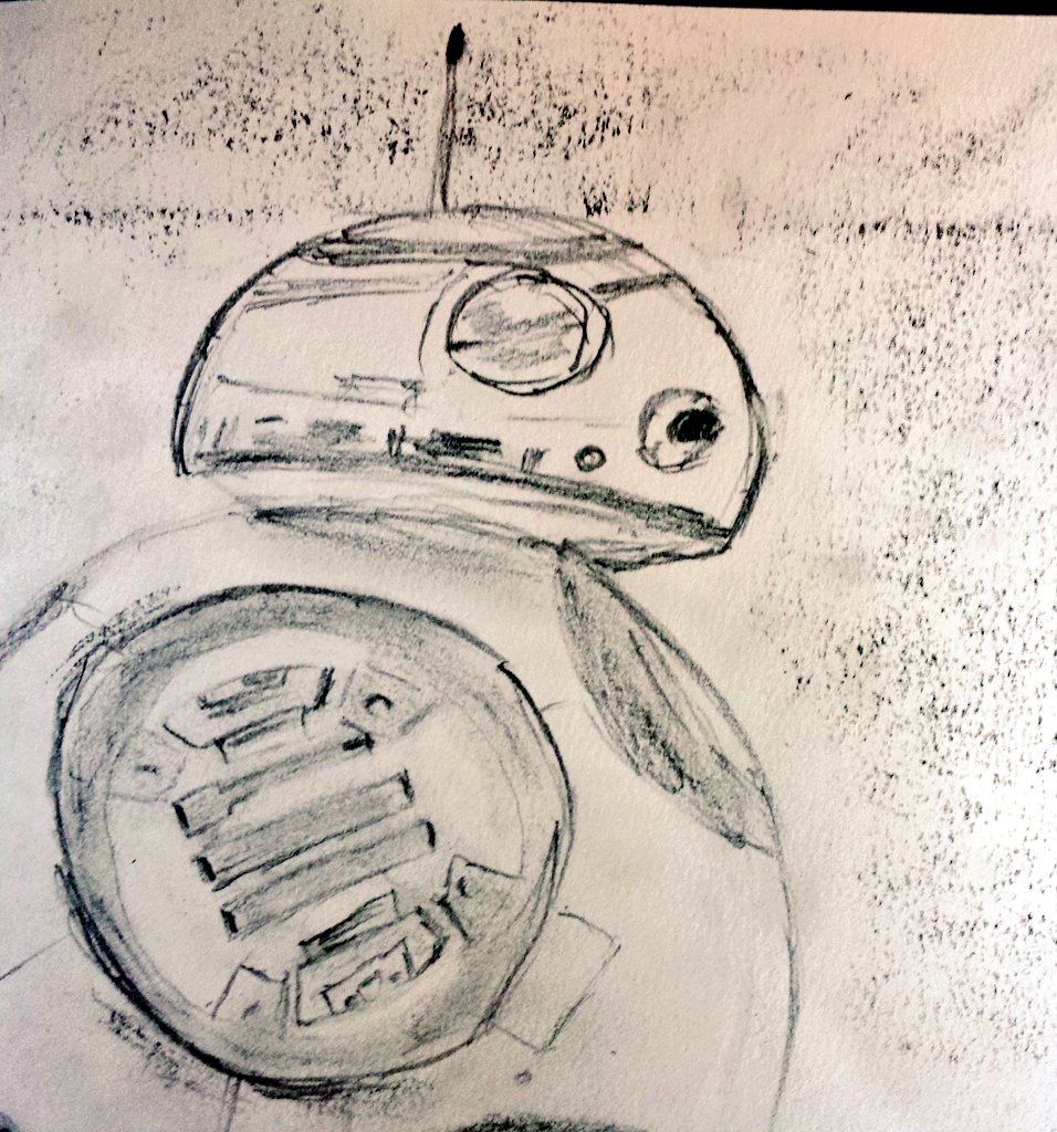 dreamsbtwnlines's tweet photo. Love you BB-8 πππ
#BB8 #TheForceAwakens #Rey #Finn #StarWars #KyloRen #Droid #Art #fanart #drawing #artwork #RIPHS https://t.co/WeqGLFVRud
