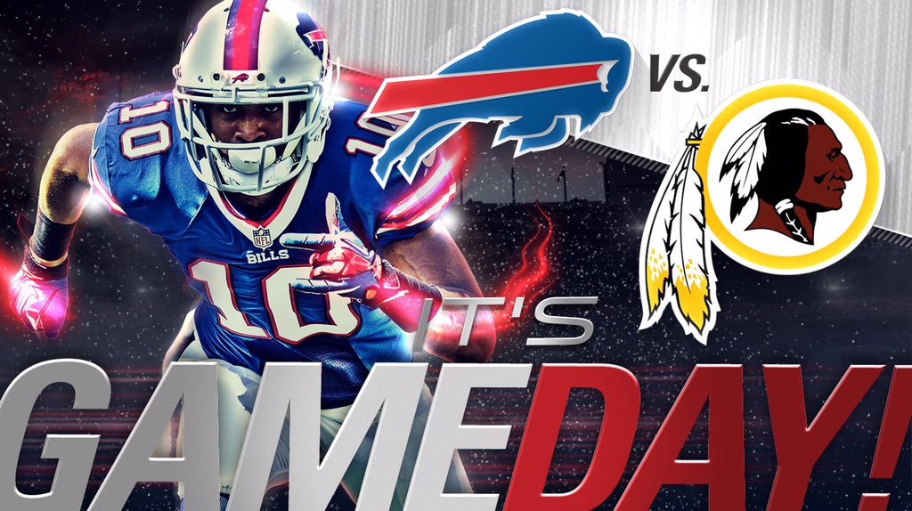 Buffalo Bills on Twitter: &quot;It's Buffalo Bills GAMEDAY! #BUFvsWAS game