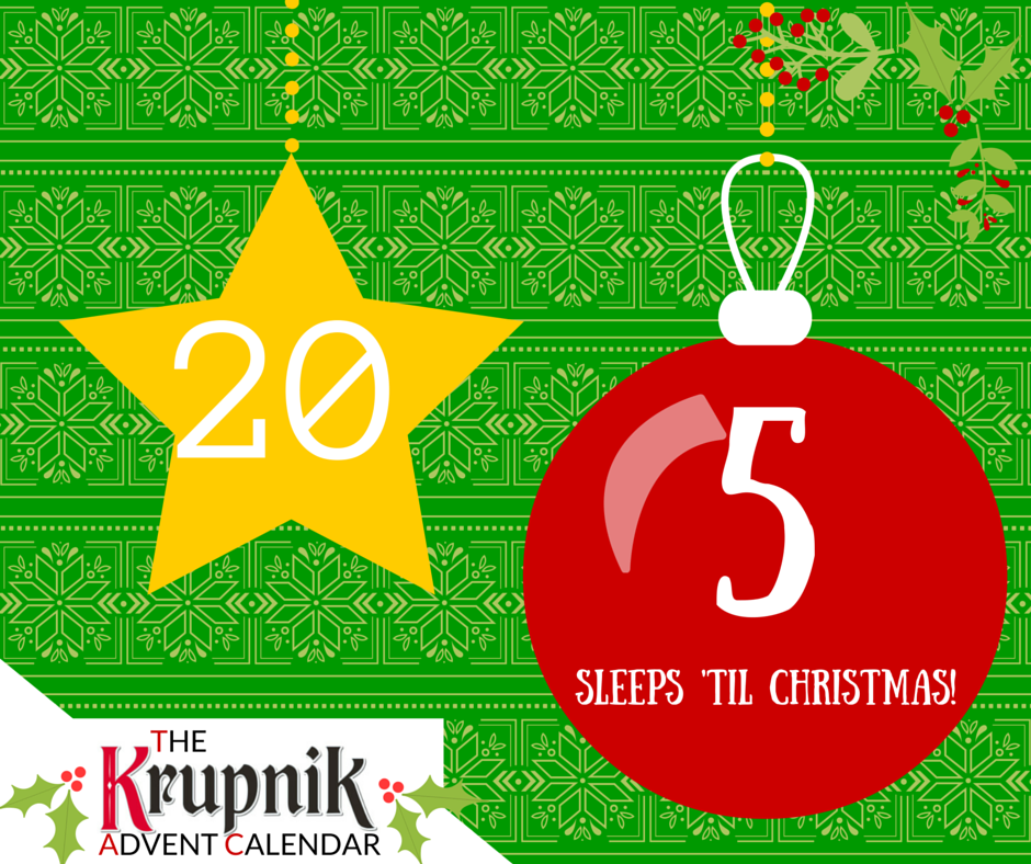 KrupnikVodka's tweet photo. Just 5 more sleeps to go until Christmaaaaasssssss! #KRUPNIKADVENT https://t.co/CYx6w513zV