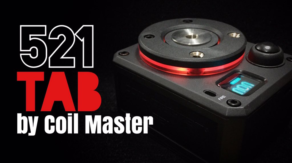 abyyss_'s tweet photo. 521 TAB by coil master @ $90. Hurry and grab yours!! #vapesg #sgvape #sgvapers #sgvapecommunity https://t.co/frMNlruxdX