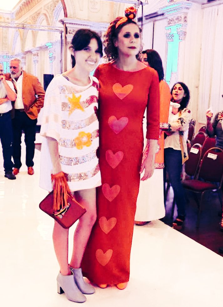 BENITOfz's tweet photo. ❤️ @marinfd en el desfile de mi amiga @agathardlp #montevideo https://t.co/RxQbiKVBHz
