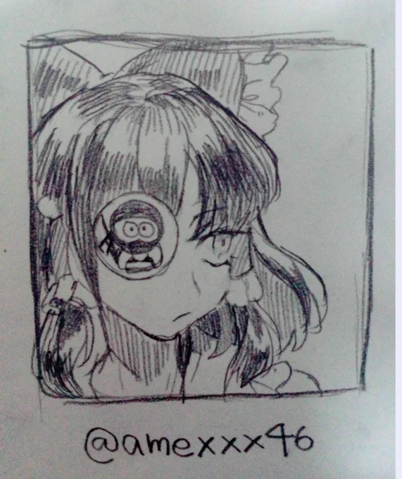 @amexxx46  あめさんの絵柄と雰囲気大好きなので、描かせていただけて嬉しかったです😂いいねありがとうございました! 