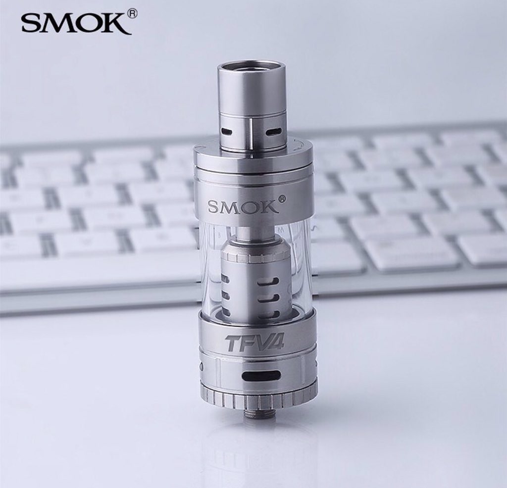 abyyss_'s tweet photo. Smok TFV4 @ $60 by Smok. Hurry and grab yours!! #vapesg #sgvape #sgvapers #sgvapecommunity https://t.co/QempPOhBek