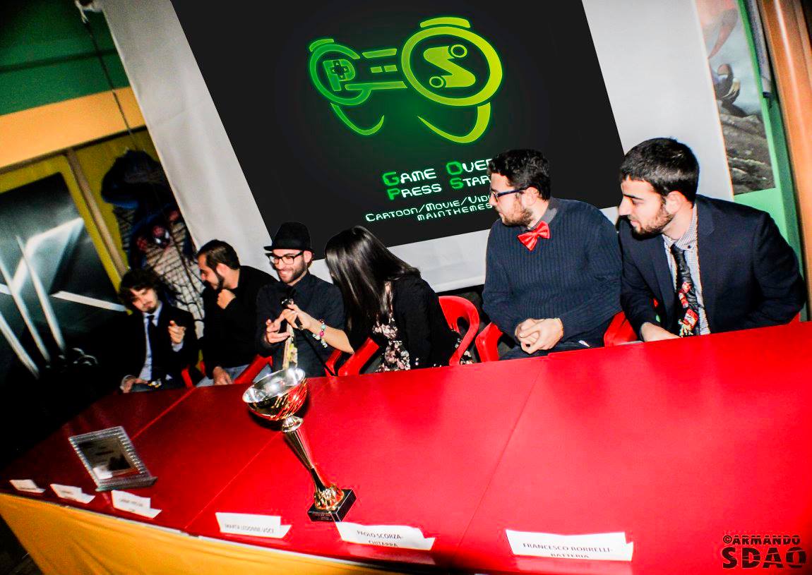 GopsMusicband's tweet photo. #herewegops #cartoon #videogame #movie #Luccacomics2015 #Cosenza https://t.co/mgo2mcMZfh