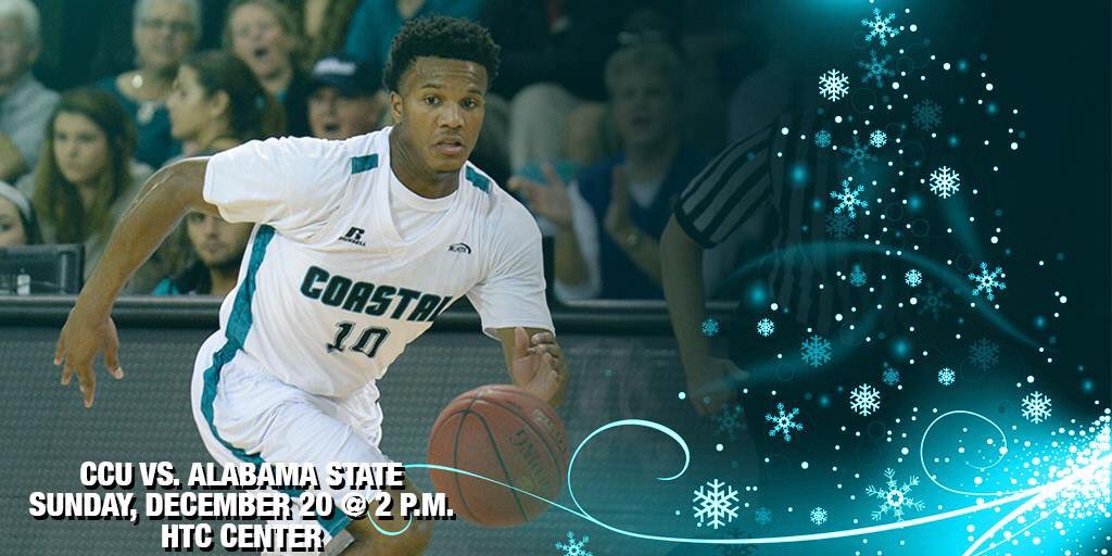 CoastalMBB's tweet photo. 2pm tip today vs. Alabama State #packHTC https://t.co/v0reEUzg5r