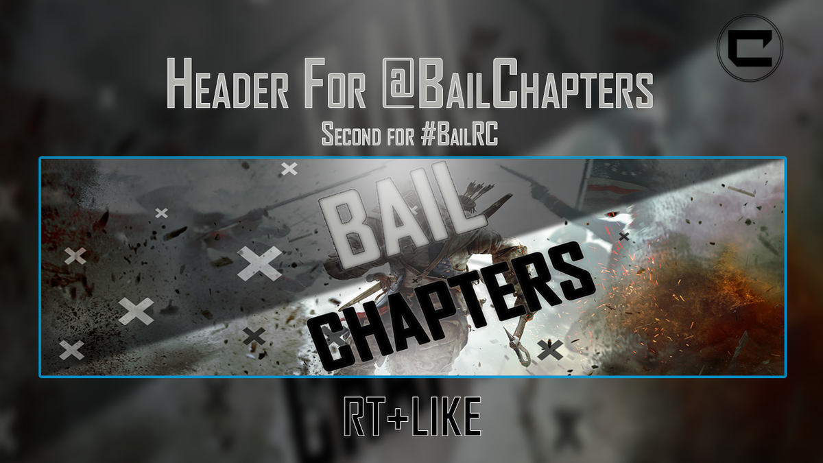 CovePSD's tweet photo. Second Entry for the #BailRC
Header For @BailChapters 
Rt + Like https://t.co/92NujPG7M7