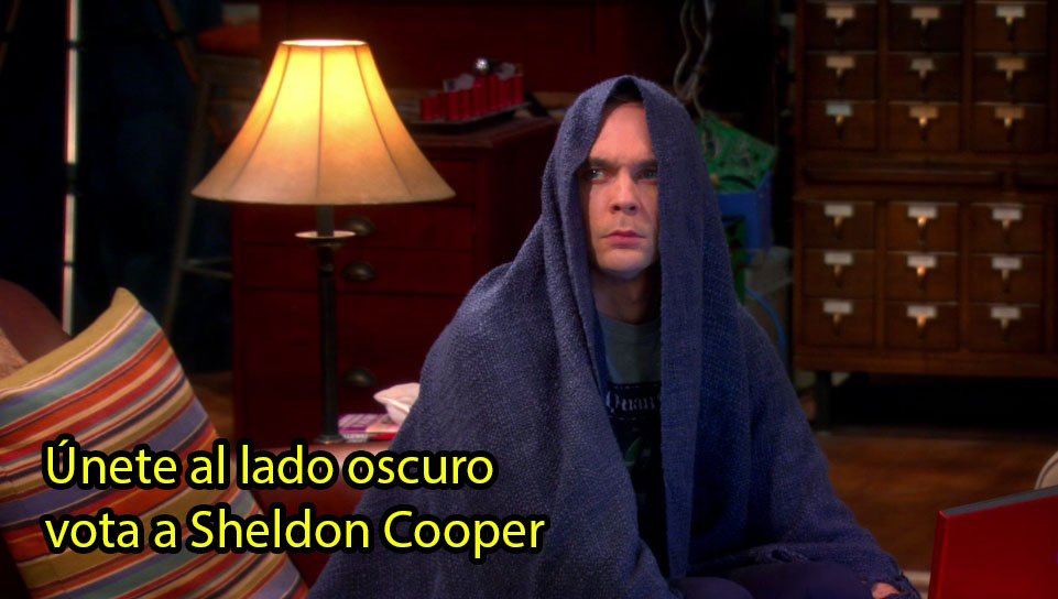 DSheldon_Cooper's tweet photo. Recordad todos #SheldonCooperPresidente https://t.co/DarX8HOlYQ