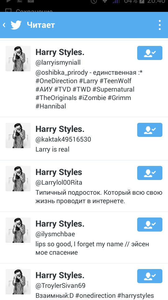 HarryTomilsoon's tweet photo. Хмм,почему бы и нет?
Сегодня мы все Гарри😝😂 https://t.co/rGNgcLZtmh