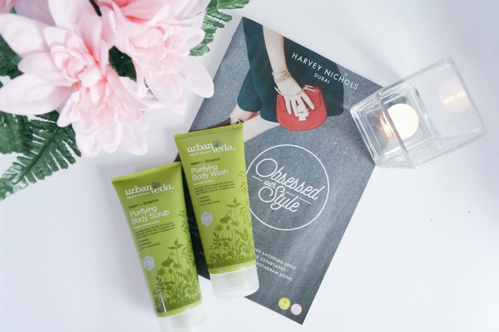 RahmaTalwar's tweet photo. If you are looking for a sol to your body acne and pores, head over to #urbanveda Loving their #PurifyingScrub https://t.co/1x7u5hoCff
