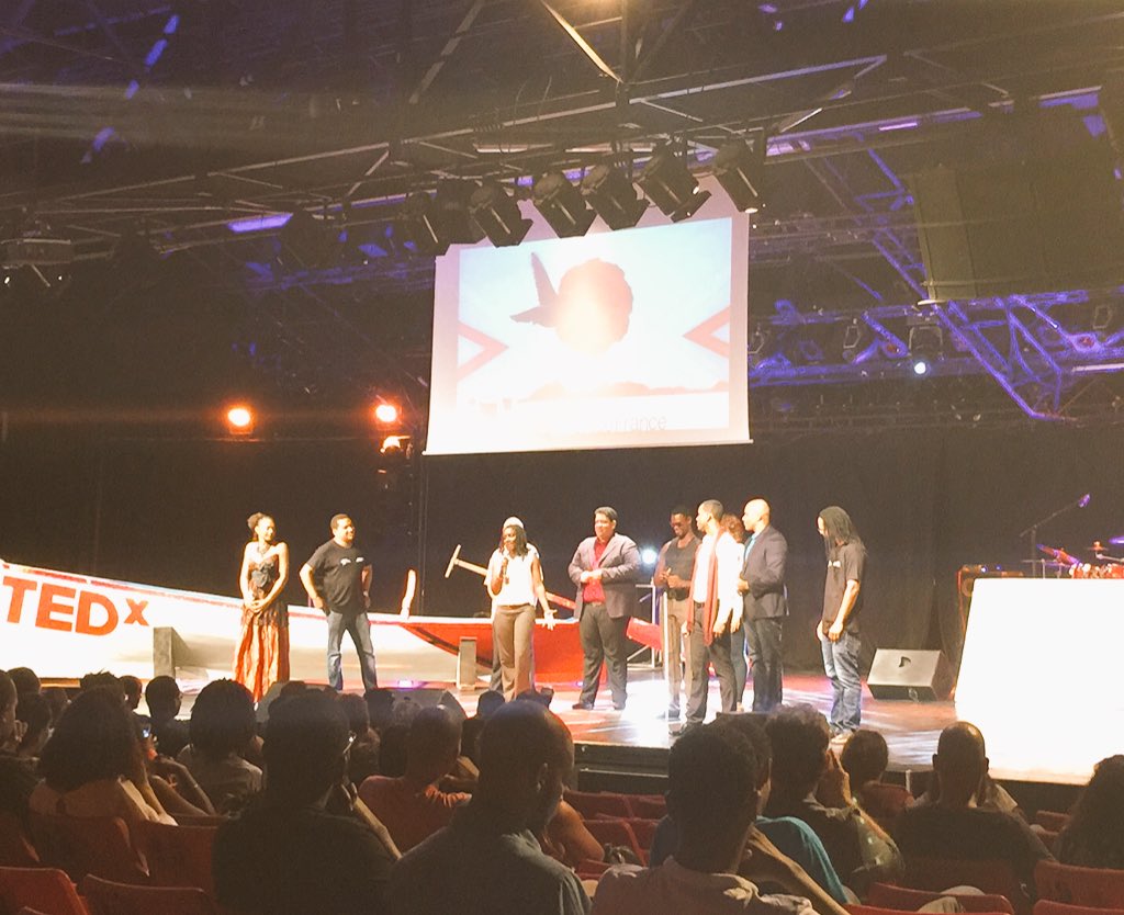 Conférence #TEDxFortdeFrance in progress