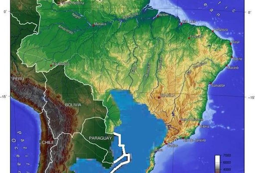 LaNacionPy's tweet photo. Acuífero Guaraní camino a su desaparición, advierte estudio https://t.co/nwPqljlDwE https://t.co/uFB8J667a5