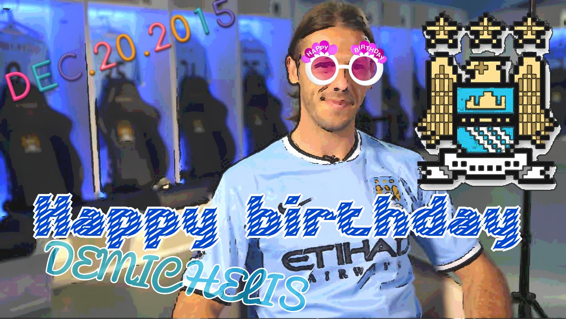 Happy birthday     MARTIN DEMICHELIS
As it becomes a spectacular year  