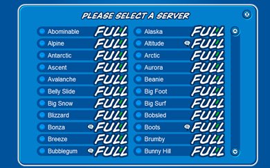 OldMemoriesCP's tweet photo. Who else remembers when Club Penguin's servers used to always be full? https://t.co/HKJiXxT00t
