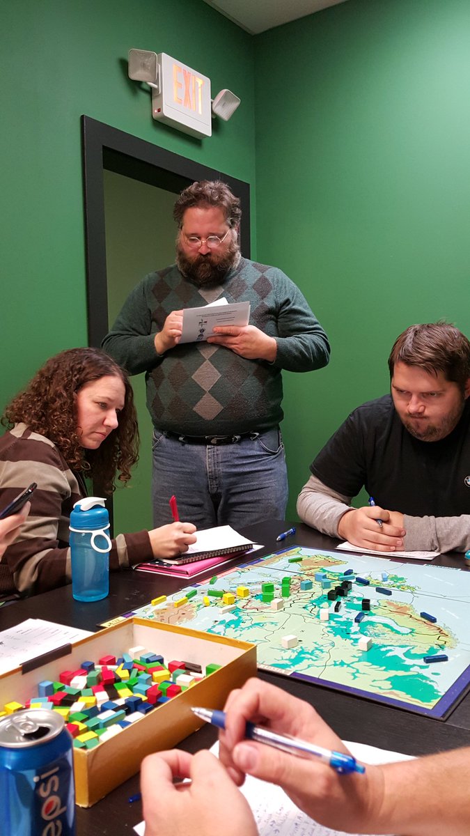 FtFDiplomacy's tweet photo. #DIPMAS @jgrouling pondering her next move. https://t.co/SyxGKhhLt8
