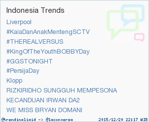Trend Alert: 'WE MISS BRYAN DOMANI'. More trends at trendinalia.com/twitter-trendi… #trndnl
