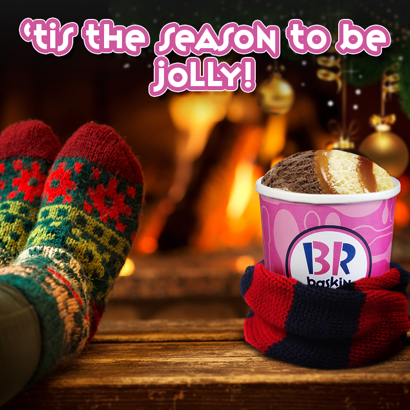 It will begin to look a lot like #christmas with a little bit of #icecream ;)