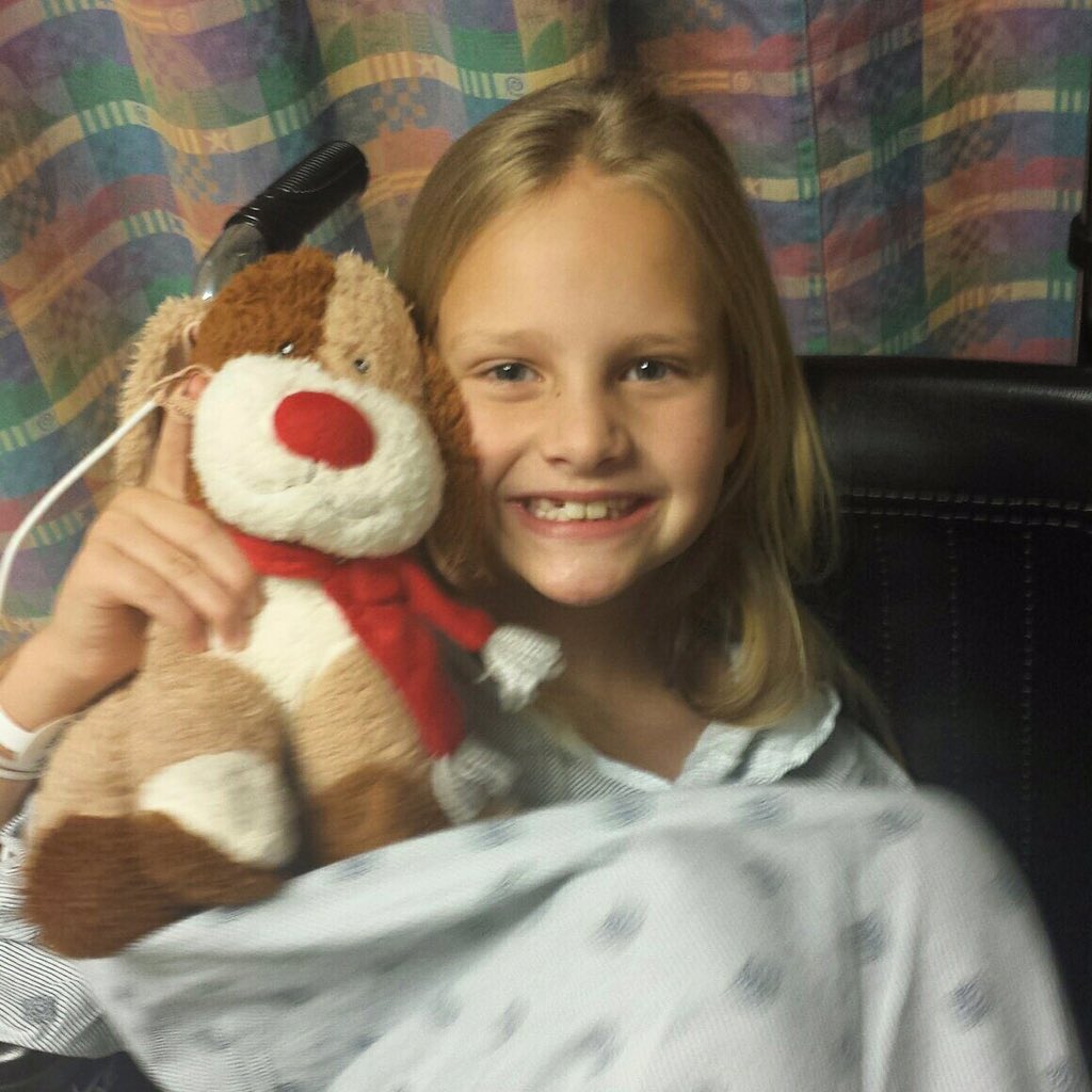 avenlea's tweet photo. .@DickieV Help spread the word. Tatum (8) was recently diagnosed with osteosarcoma. https://t.co/X29r9E5Yfc https://t.co/z3Ehs82IYH