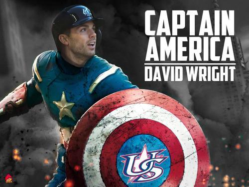 There is about a 0.0000000000001% chance he will see this, but Happy Birthday to Captain America David Wright 