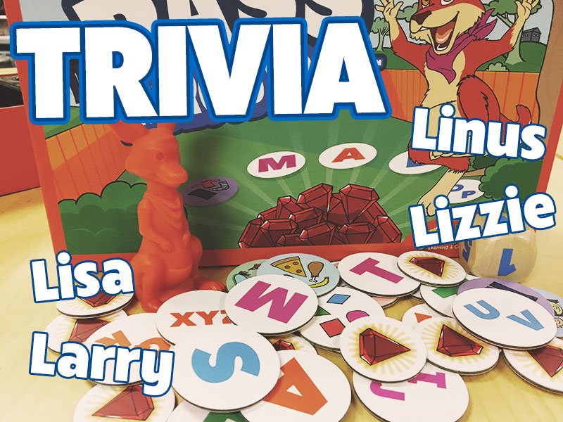 SimplyFun's tweet photo. Does your name start with an L? Tweet at us your name! #TriviaTime https://t.co/sJIigDZ2uJ