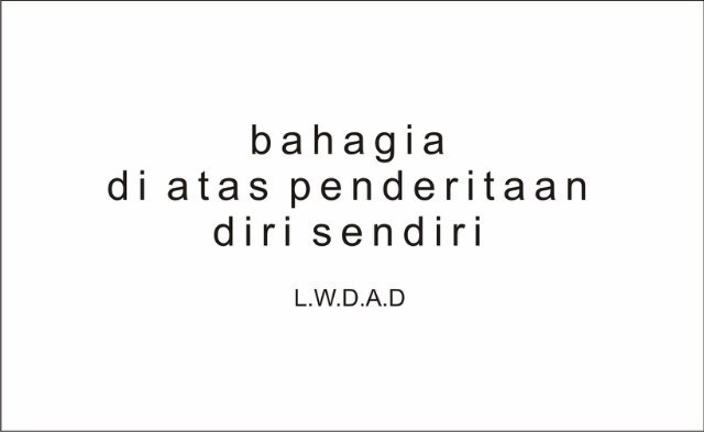 LWDAD's tweet photo. Bahagia di atas penderitaan diri sendiri *uuuhhh* #LWDAD #losske https://t.co/rWLzCdDS23