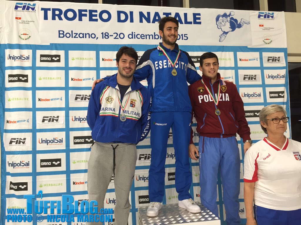NicolaMarconi's tweet photo. Trofeo di Natale:ottimi risultati per i tuffatori Marina Militare! Rinaldi 1 argento e 1 bronzo,Benedetti 1 bronzo! https://t.co/QlOMeJ46vN