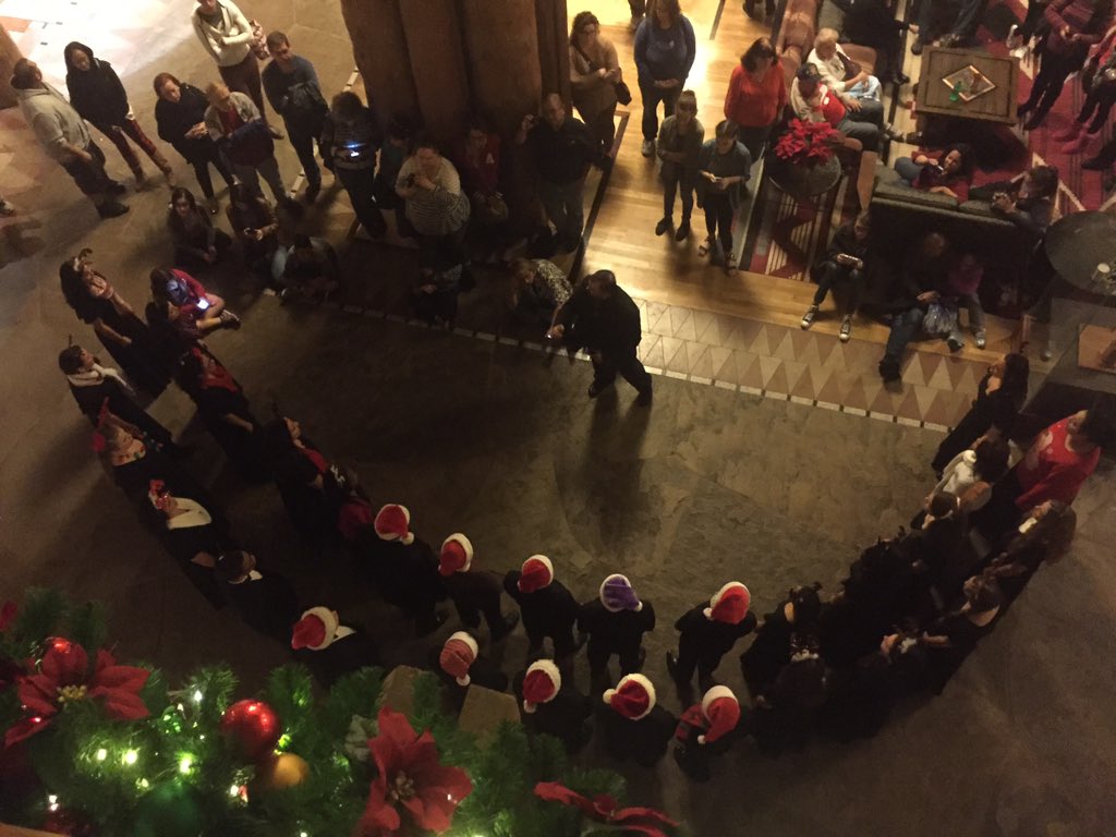 ColonialChorus's tweet photo. Thank you to everyone who supported our Chamber Choir at Holiday Enhancement yesterday! Happy Holidays! https://t.co/TZaZpgZ208
