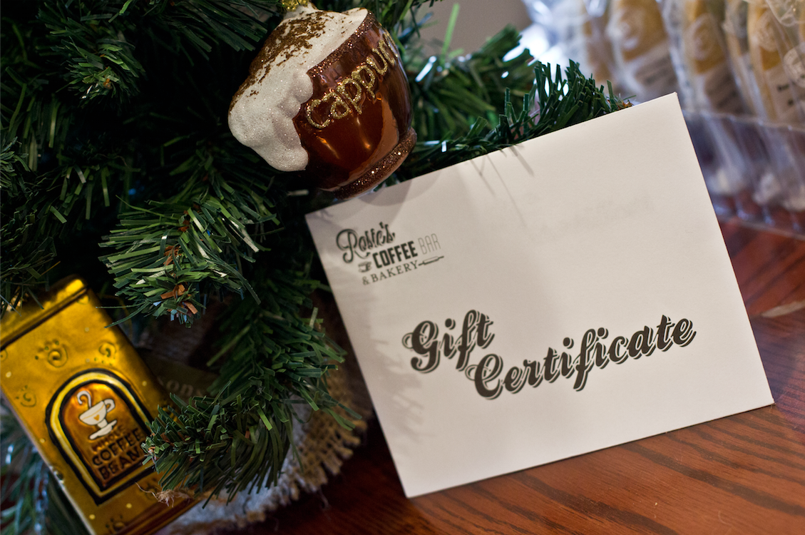 RosiesCoffeeBar's tweet photo. Looking for a last minute gift? How about a gift certificate to Rosie's! https://t.co/Pj50AUMrgM