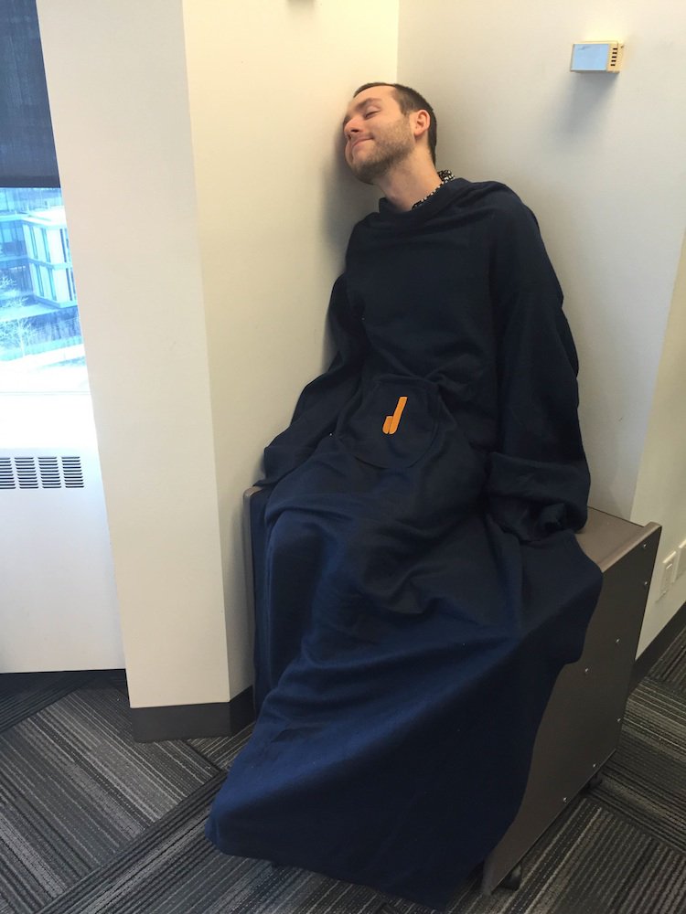 Marketing_Mag's tweet photo. Our staff got seriously cozy with this holiday swag from @CorusPR &amp; @juggernaut462 https://t.co/dpYJCbHqvE https://t.co/nEknW8SjKF