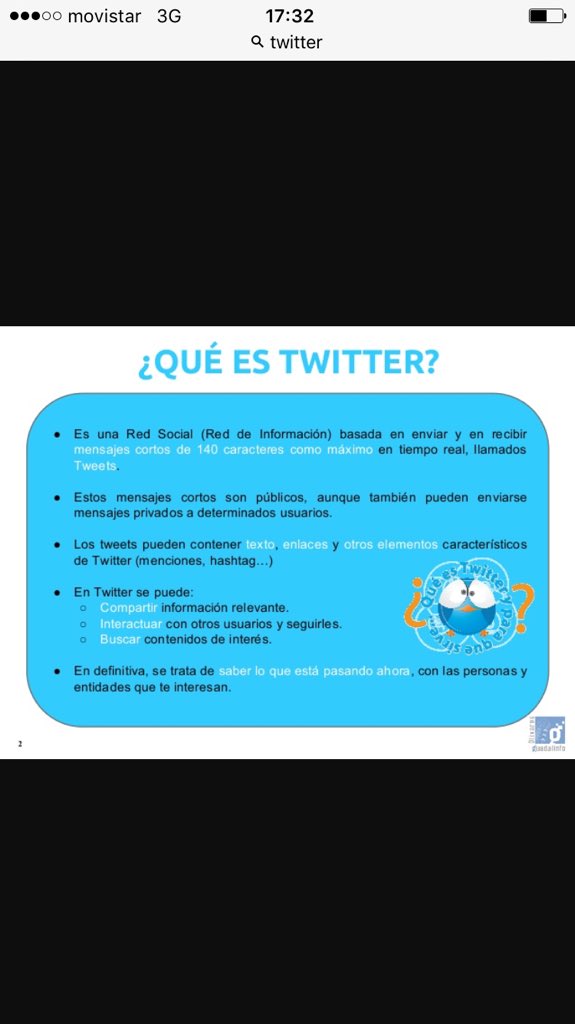 zazotere's tweet photo. #instagdeb @CFigueiras , definición de Twitter ! https://t.co/3D54XiQ8ji