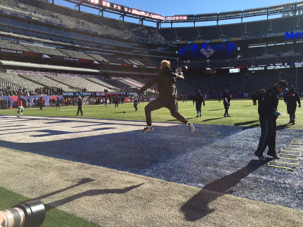 Giants's tweet photo. Odell 🔥🏈 https://t.co/o35KKSGJHg