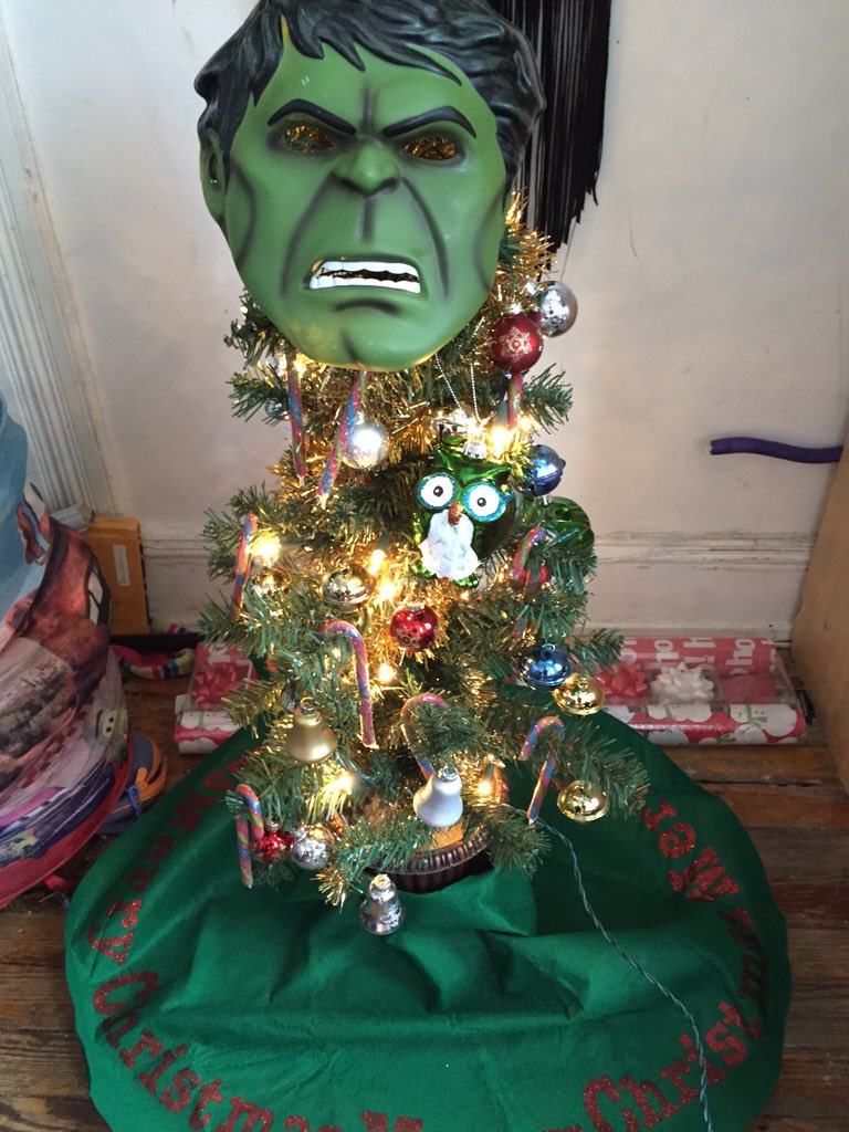 Ms_B2yu's tweet image. Pressed #midgettree #hulk