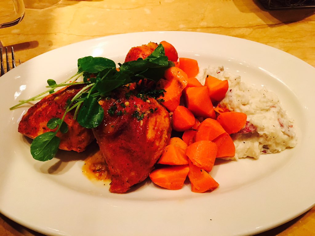 Lemon Herb Roasted Chicken from <a href="/Cheesecake/">The Cheesecake Factory 🍰</a> Factory!