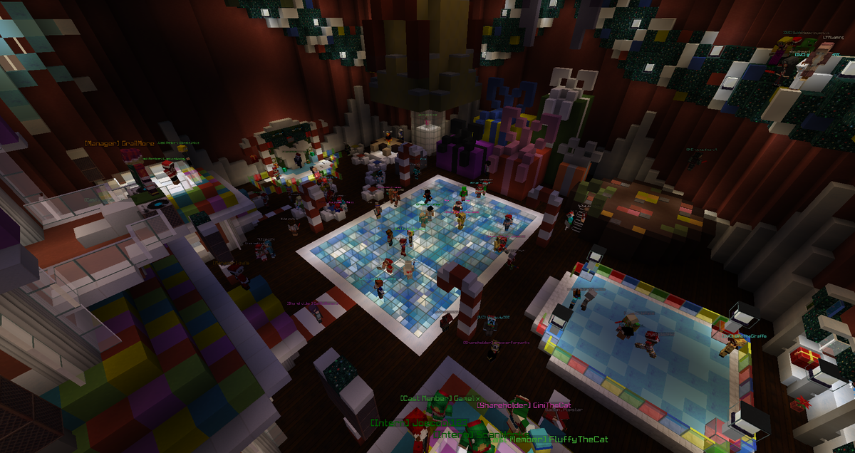 Flakenstine's tweet image. Join us on @MCMagicParks for the Holiday Party! #MCMagicSide