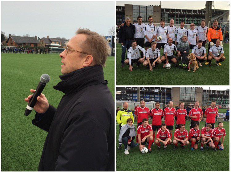 Txs teams <a href="/vadderiVRT/">ivan de vadder</a> <a href="/philippemuyters/">Philippe Muyters</a> &amp; <a href="/Vannieuwkerke/">Karl Vannieuwkerke</a> vr super <a href="/StopDarmkanker/">Stop Darmkanker</a> #footballforlife #mfl15