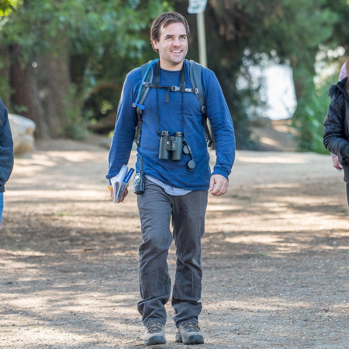 Dr. Eric Wood always looking up <a href="/LA_Naturalist/">Eric M. Wood</a> #AudubonCBC <a href="/audubondebspark/">AudubonDebsPark</a>