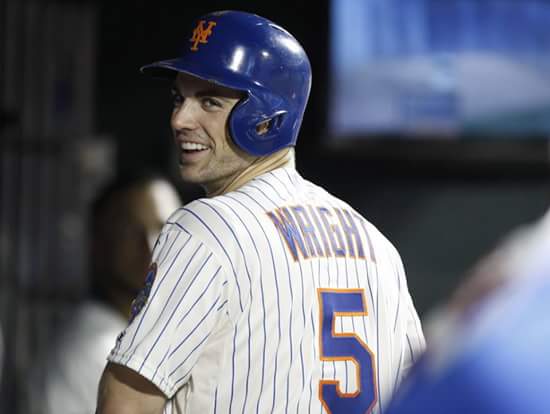 Happy 33rd birthday, David  Wright!  