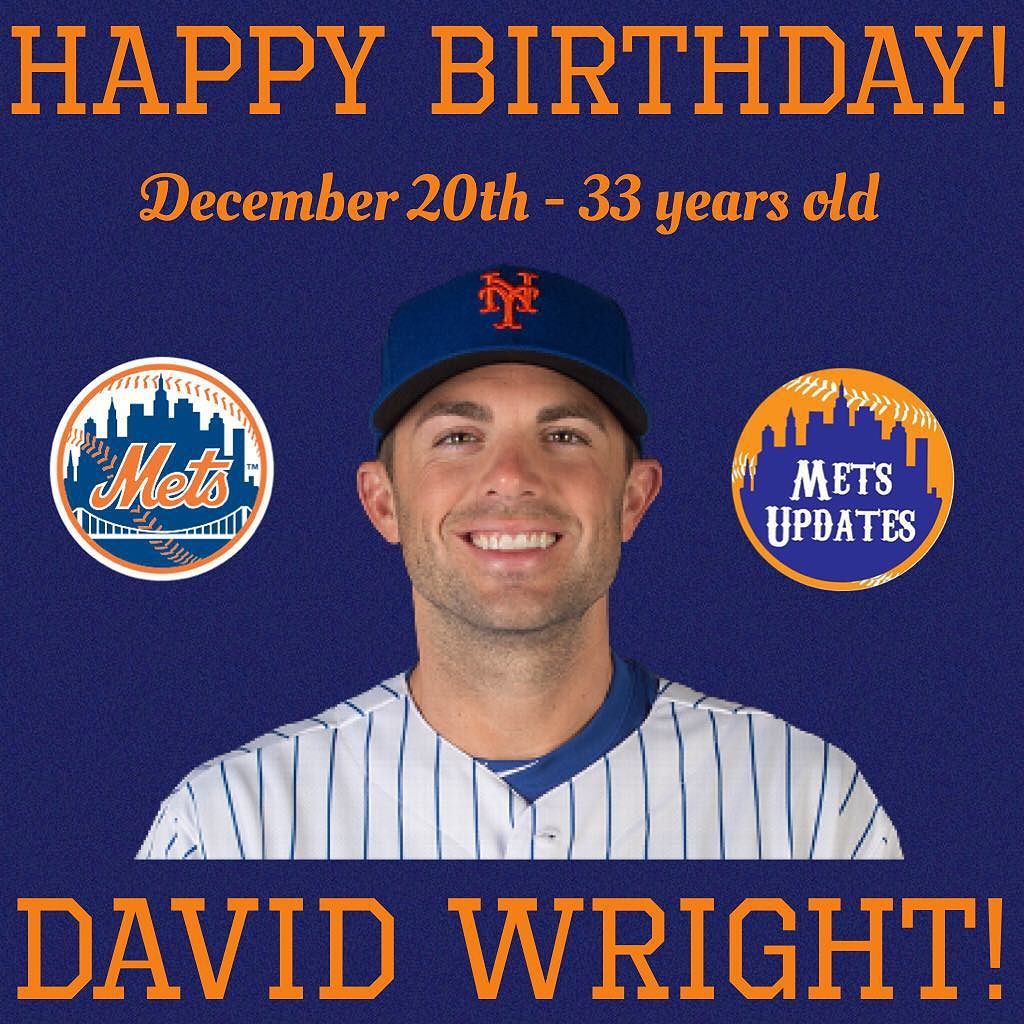  Double-Tap to wish David Wright a.k.a. The Captain a Happy Birthday!   