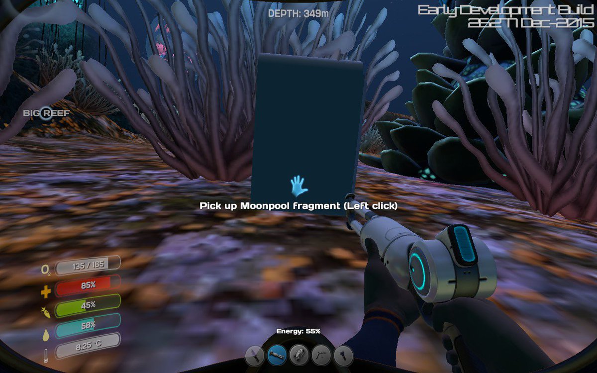 TalkingDragonTV's tweet image. Whohoo! Fianlly found the #moonpool fragment! #subnautica @Subnautica