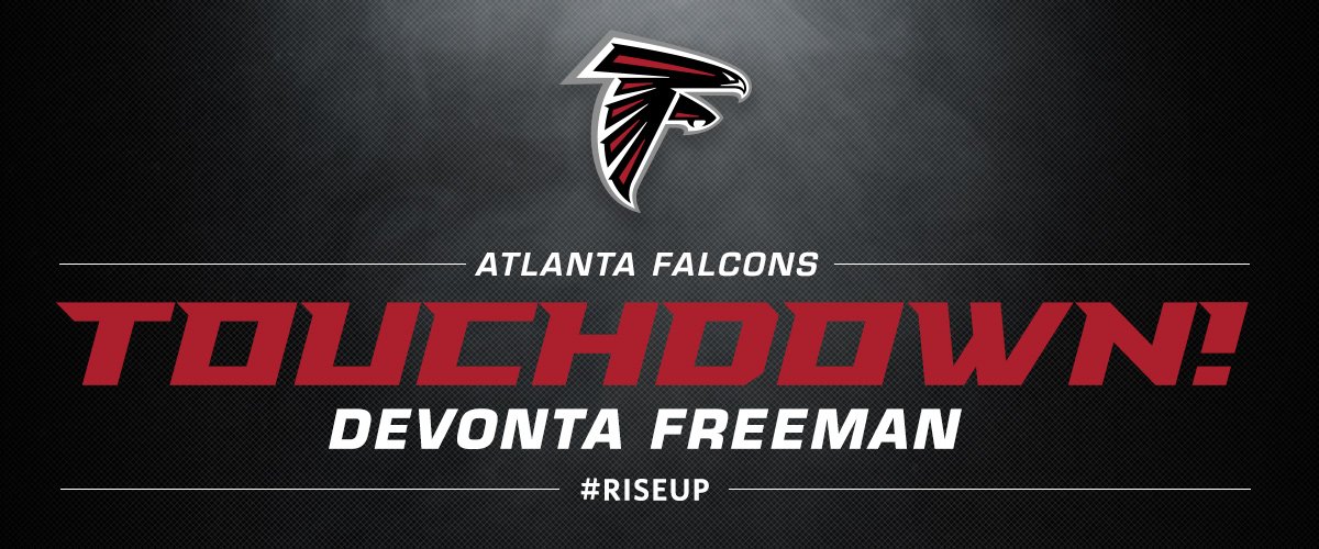 AtlantaFalcons's tweet photo. TOUCHDOWN, FREE! #ATLvsJAX https://t.co/0uftfszrfA