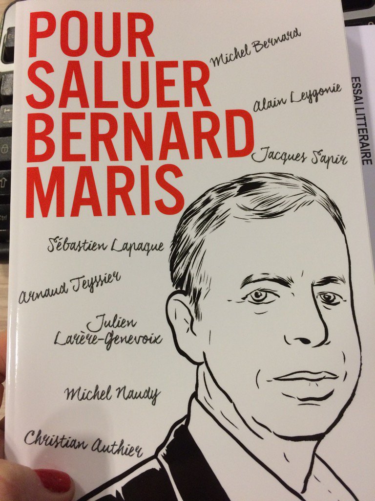 Reçu, le bel hommage à Bernard Maris par huit auteurs amis de l'économiste, publié chez Flammarion.