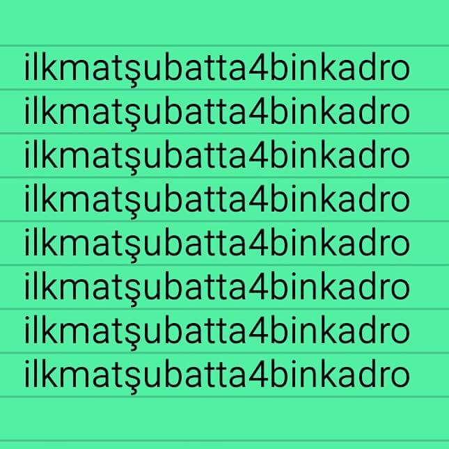 92Srtalu's tweet photo. #ilkmathakkiolan4biniistiyor @hmzaydg https://t.co/57yDgUdbco